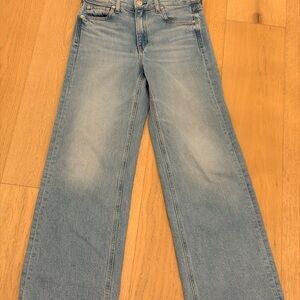 AYR Light Blue Wide Leg Jeans
